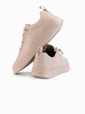 Ombre Clothing Unisex Herren Eco Nubuck Freizeitschuhe beige Ombre Kleidung