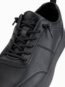 Ombre Clothing Unisex Herren Öko-Nubuk Freizeitschuhe schwarz Ombre Clothing