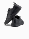 Ombre Clothing Unisex Herren Öko-Nubuk Freizeitschuhe schwarz Ombre Clothing