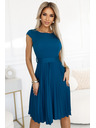 numoco Numoco Classic Strappy Short Sleeve Dress mit Gürtel