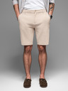 Ombre Clothing Herren Baumwoll-Trainingsanzug BASIC beige Ombre Kleidung
