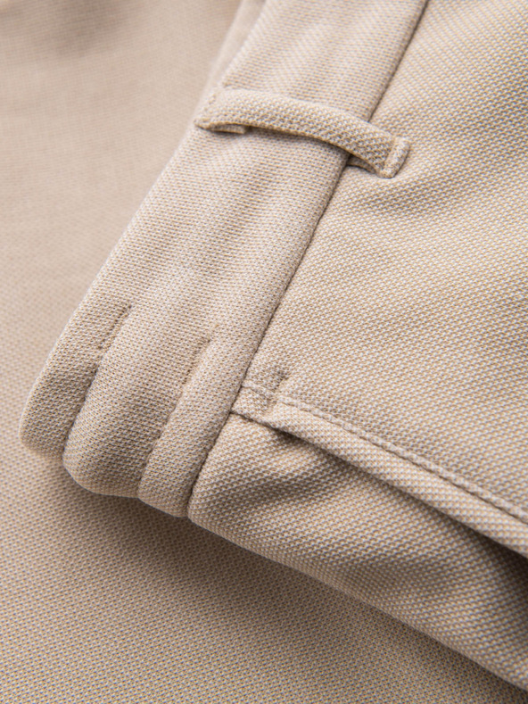 Ombre Clothing Herren Baumwoll-Trainingsanzug BASIC beige Ombre Kleidung