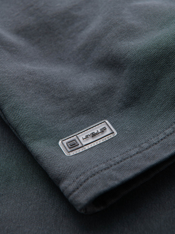 Ombre Clothing Herren Baumwoll-Trainingshose BASIC grau Ombre Kleidung