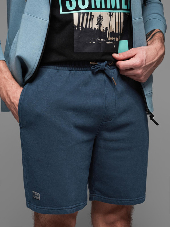 Ombre Clothing Herren-Trainingsanzug aus Baumwolle BASIC blau Ombre Kleidung