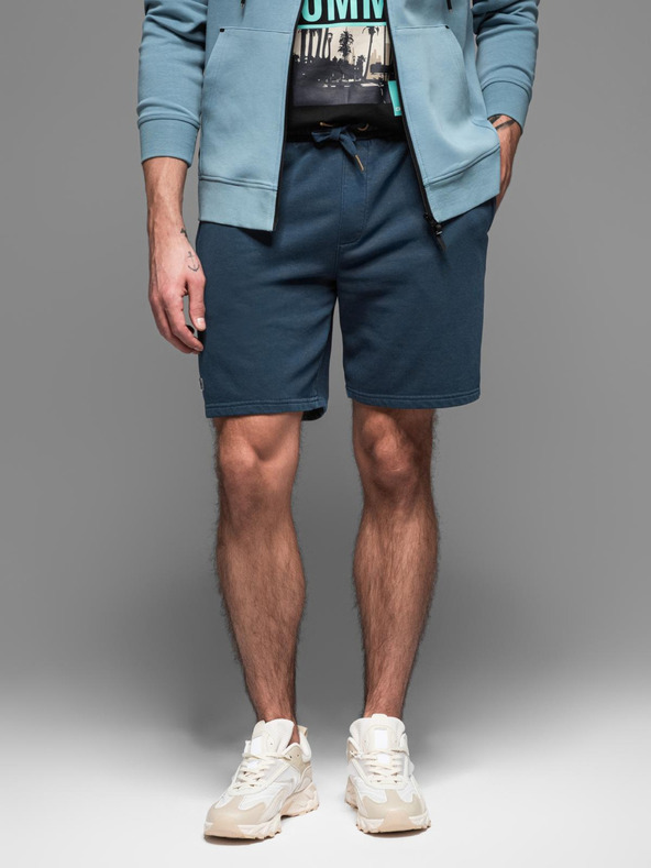 Ombre Clothing Herren-Trainingsanzug aus Baumwolle BASIC blau Ombre Kleidung