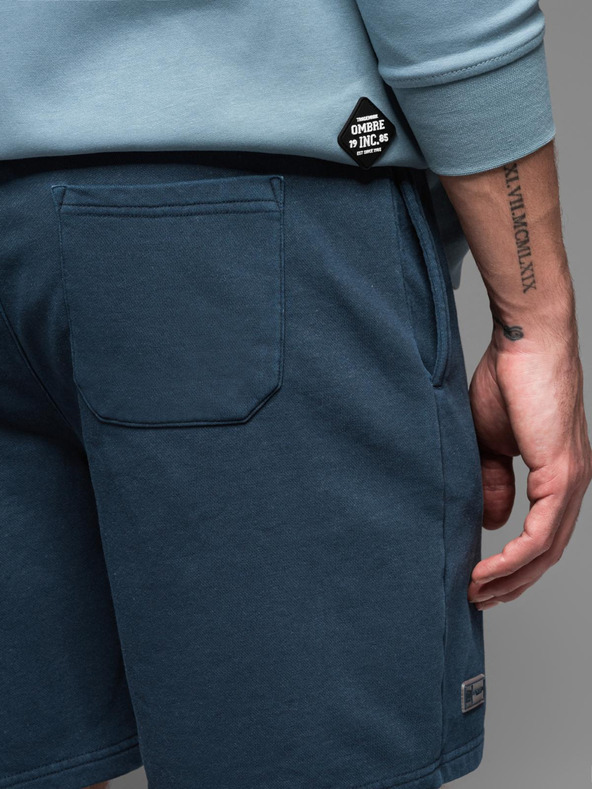 Ombre Clothing Herren-Trainingsanzug aus Baumwolle BASIC blau Ombre Kleidung