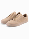 Ombre Clothing Einfarbige Herrenschuhe im Streetwear-Stil beige Ombre Clothing