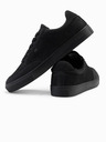 Ombre Clothing Einfarbige Herrenschuhe im Streetwear-Stil schwarz Ombre Clothing