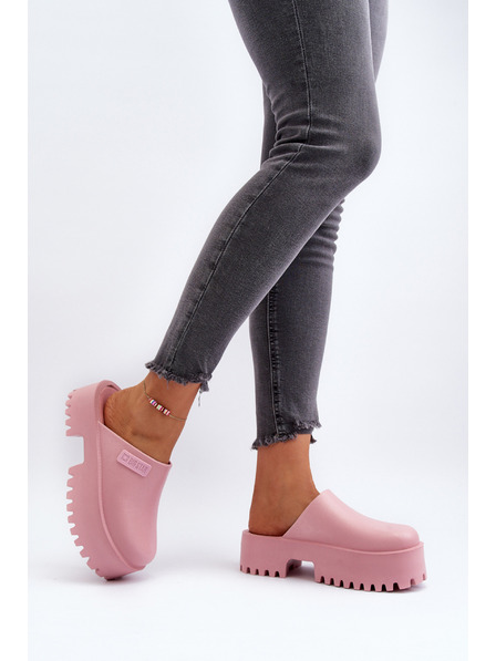 BIG STAR SHOES Damen Pantoffeln mit fester Sohle Big Star Pink
