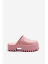 BIG STAR SHOES Damen Pantoffeln mit fester Sohle Big Star Pink
