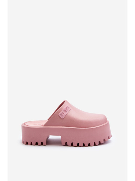 BIG STAR SHOES Damen Pantoffeln mit fester Sohle Big Star Pink