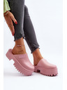 BIG STAR SHOES Damen Pantoffeln mit fester Sohle Big Star Pink