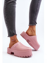 BIG STAR SHOES Damen Pantoffeln mit fester Sohle Big Star Pink