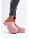 BIG STAR SHOES Damen Pantoffeln mit fester Sohle Big Star Pink
