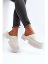 BIG STAR SHOES Damen Hausschuhe mit fester Sohle Big Star Weiß