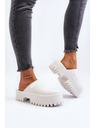 BIG STAR SHOES Damen Hausschuhe mit fester Sohle Big Star Weiß