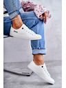 BIG STAR SHOES Niedrige Leder-Sneakers Big Star für Damen Weiß