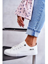 BIG STAR SHOES Niedrige Leder-Sneakers Big Star für Damen Weiß