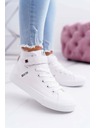 BIG STAR SHOES Isolierte Ledersneakers BIG STAR Weiß Größe: