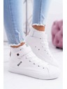 BIG STAR SHOES Isolierte Ledersneakers BIG STAR Weiß Größe:
