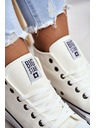 BIG STAR SHOES Damen Big Star Hohe Turnschuhe - Weiß