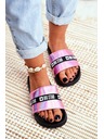 BIG STAR SHOES Modische Damenpantoffeln Big Star - rosa