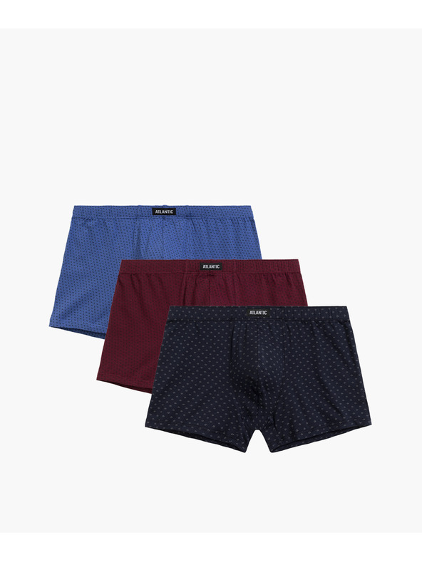 Atlantic Herren-Boxershorts ATLANTIC 3er-Pack - mehrfarbig