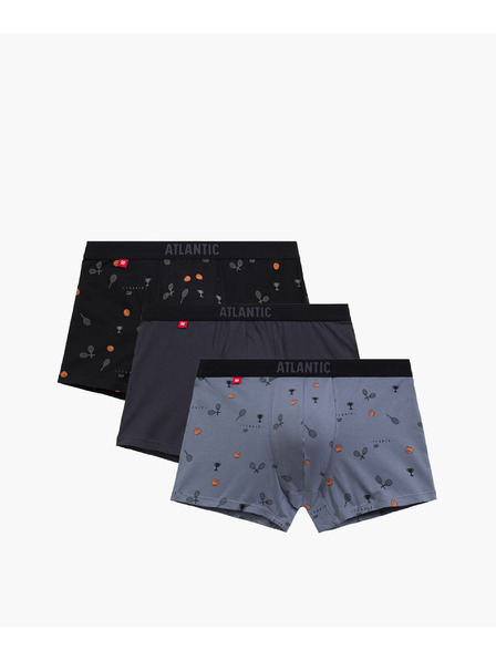 Atlantic Herren-Boxershorts ATLANTIC 3er-Pack - mehrfarbig