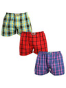 Styx Dreier-Set - Herren Styx Classic Rubber Oversized Shorts mehrfarbig