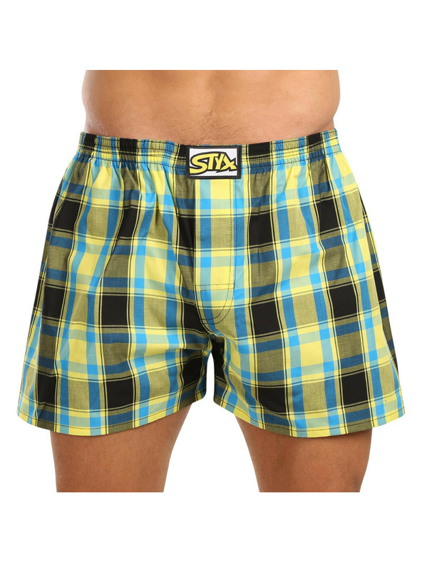 Styx Dreier-Set - Herren Styx Classic Rubber Oversized Shorts mehrfarbig