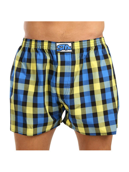 Styx Styx Classic Rubber Shorts für Herren in Übergröße Multicolor