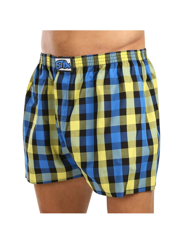 Styx Styx Classic Rubber Shorts für Herren in Übergröße Multicolor