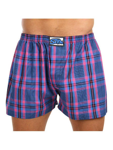 Styx Styx Classic Rubber Shorts für Herren in Übergröße Multicolor
