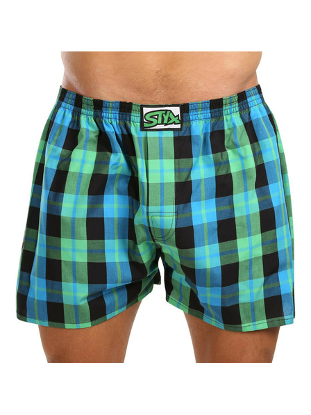 Styx Styx Classic Rubber Shorts für Herren in Übergröße Multicolor