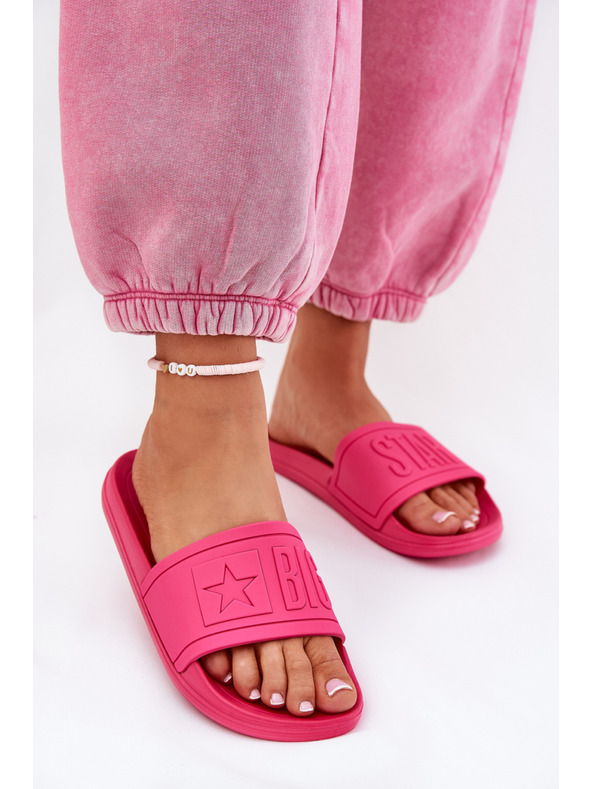 BIG STAR SHOES Damenmode Pantoffeln Big Star Rosa