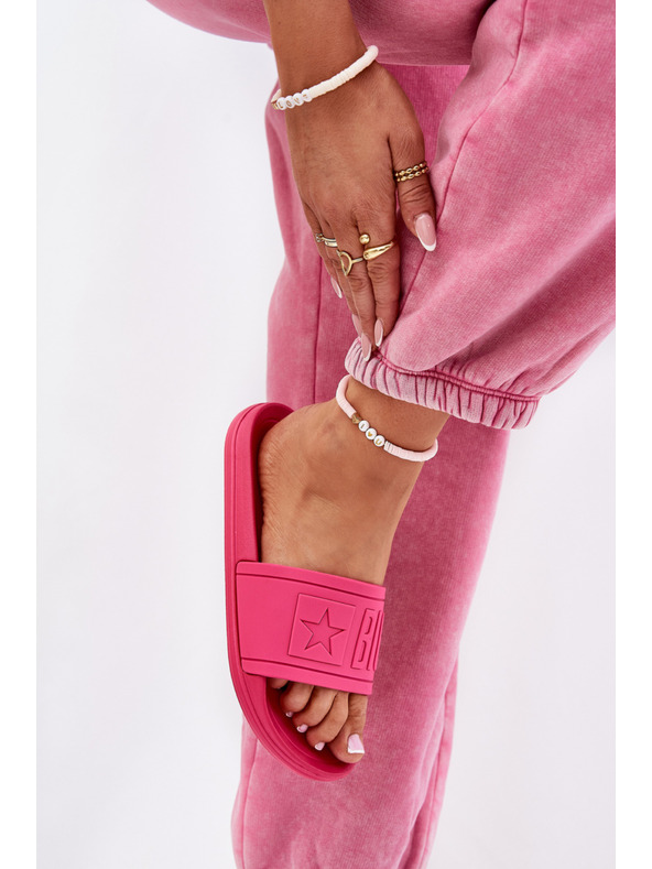 BIG STAR SHOES Damenmode Pantoffeln Big Star Rosa