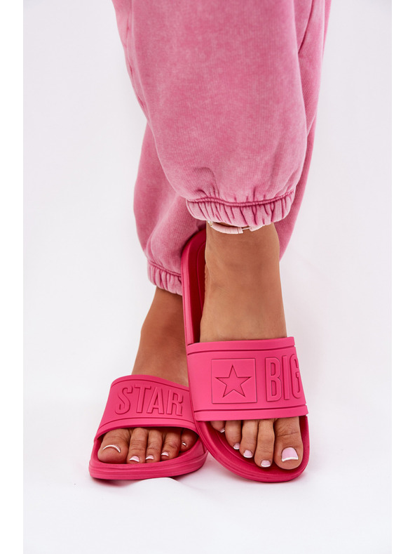 BIG STAR SHOES Damenmode Pantoffeln Big Star Rosa