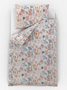 Kvalitex Satin Extended Bedding Luxury Collection 140x220, 70x90cm Coral garden Kvalitex