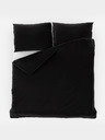 Kvalitex Satin French Extended Bedding LUXURY COLLECTION 1+2, 240x220, 70x90cm black