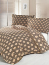 Kvalitex Satin French Extended Bedding Luxury Collection 1+2, 240x220, 70x90cm Carero beige Kvalitex