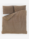 Kvalitex Satin French Extended Bedding Luxury Collection 1+2, 240x220, 70x90cm Carero beige Kvalitex