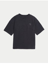 Marks & Spencer T-Shirt aus reiner Baumwolle mit Textur von Marks & Spencer