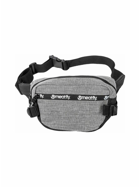 Meatfly Meatfly Waist Bag Dash Grey Heather | Grey | Volume One Size