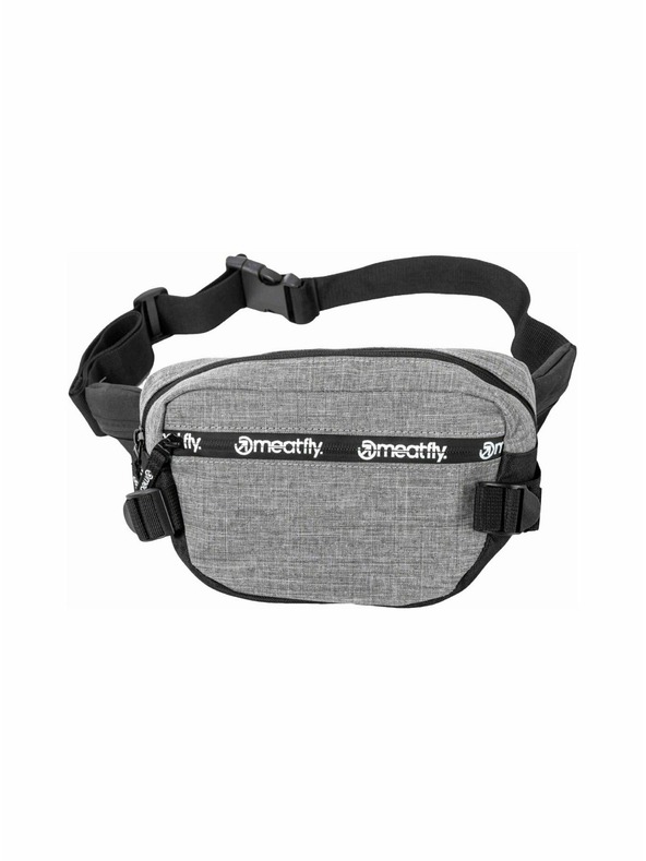 Meatfly Meatfly Waist Bag Dash Grey Heather | Grey | Volume One Size