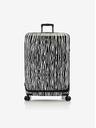 Heys White-Black Travel Suitcase with Animal Print Heys EZ Fashion L Zebra
