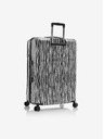 Heys White-Black Travel Suitcase with Animal Print Heys EZ Fashion L Zebra