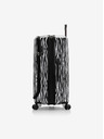 Heys White-Black Travel Suitcase with Animal Print Heys EZ Fashion L Zebra