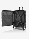 Heys White-Black Travel Suitcase with Animal Print Heys EZ Fashion L Zebra