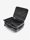Heys White-Black Travel Suitcase with Animal Print Heys EZ Fashion L Zebra