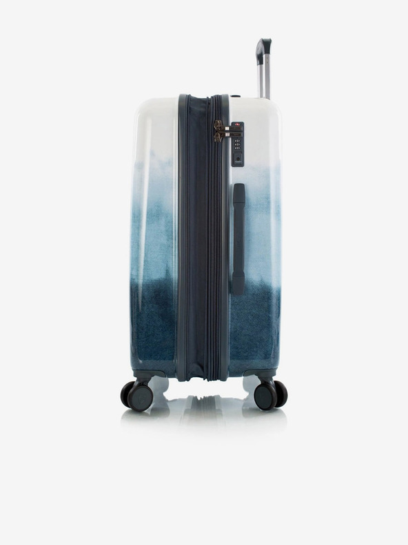 Heys Set of Three Blue Travel Suitcases Heys Tie-Dye Blue S,M,L